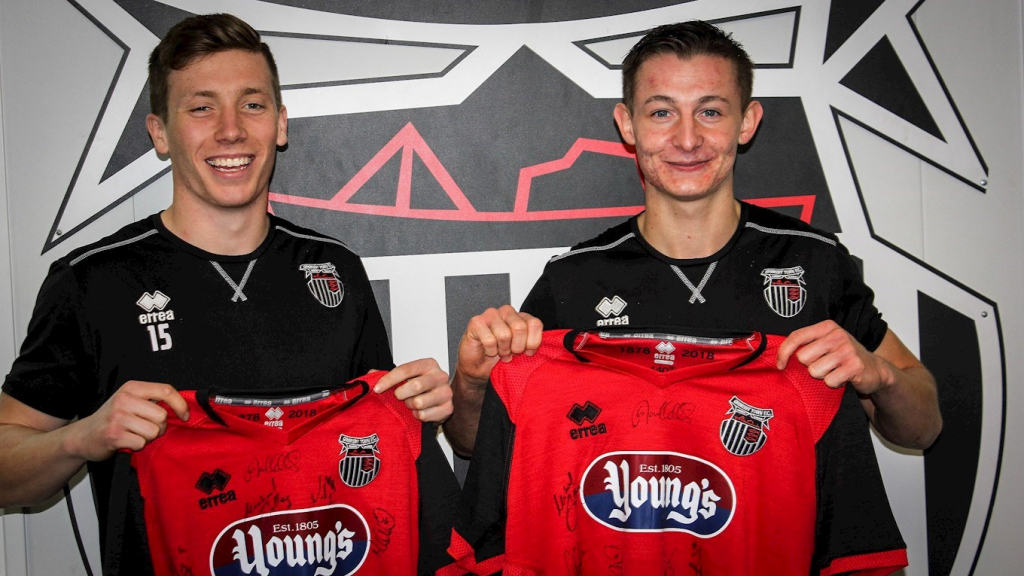 Harry Clifton and Max Wright
