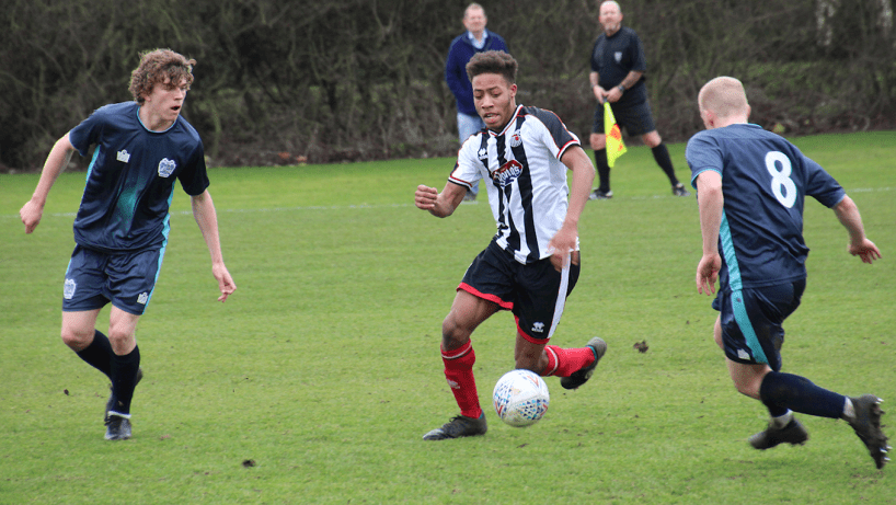 GTFC youth team in action