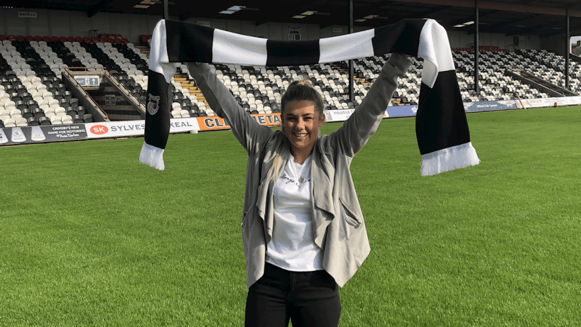 Libbi Wright signs for GTFC Women