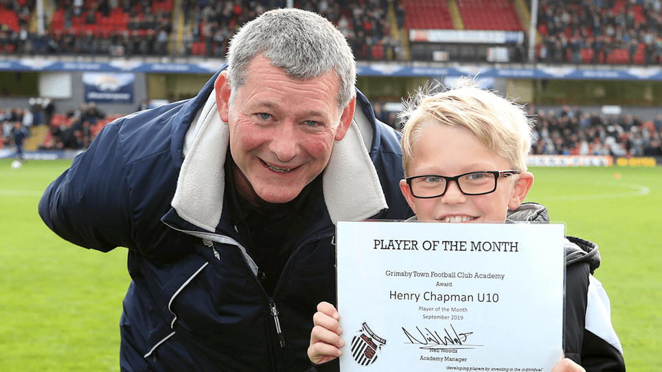 u10 player of the month
