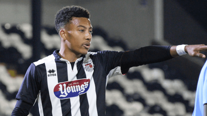 GTFC youth team in action