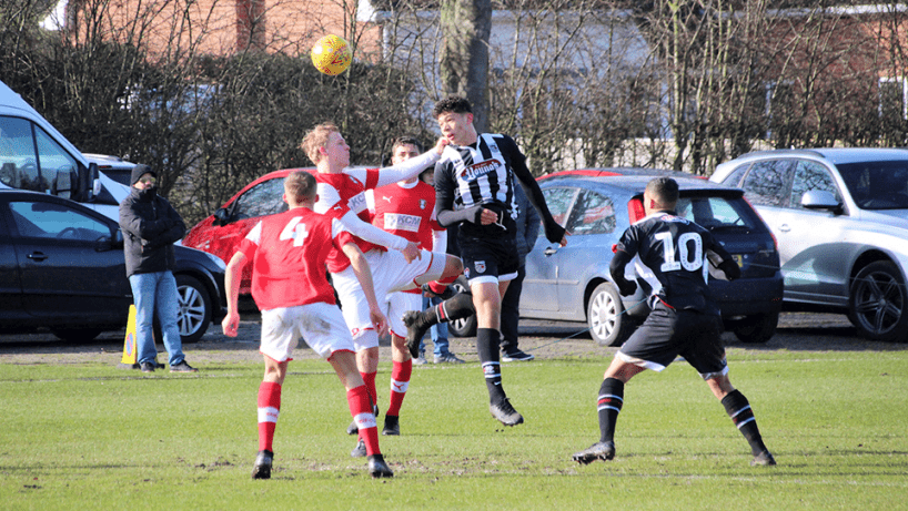 GTFC youth team in action