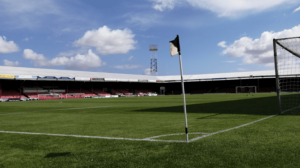Blundell Park in the sun