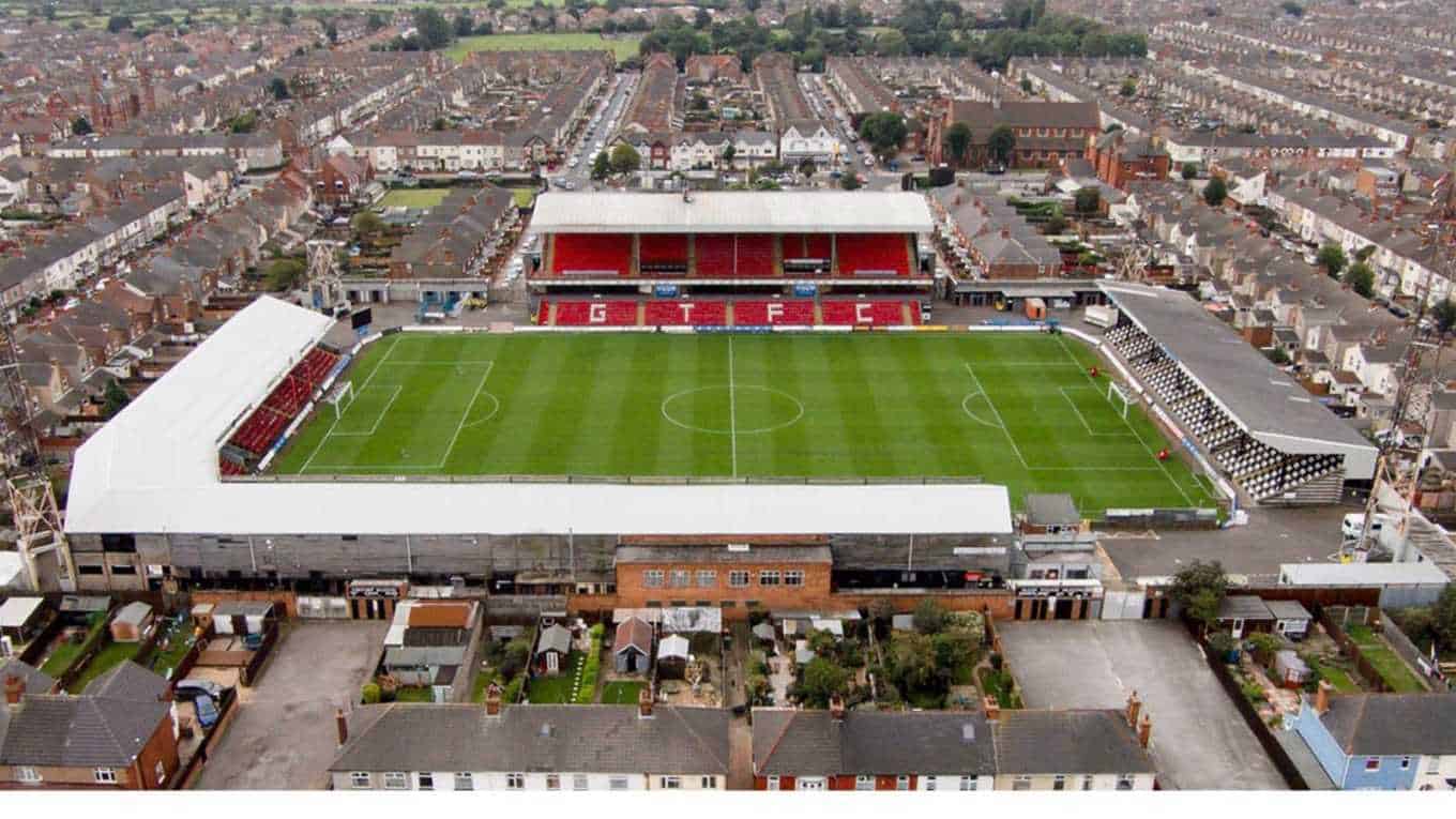 Blundell Park Drone Image in the day