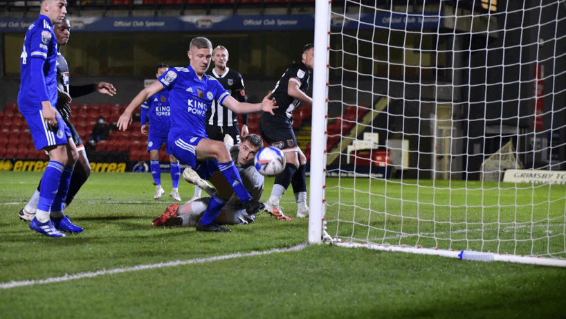 GTFC in action against leicester city u21