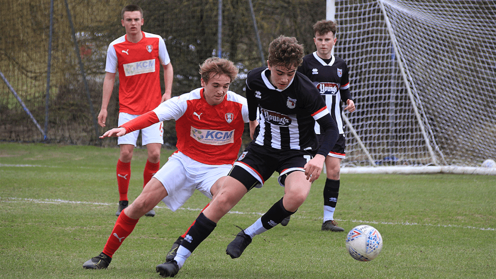 GTFC youth team in action
