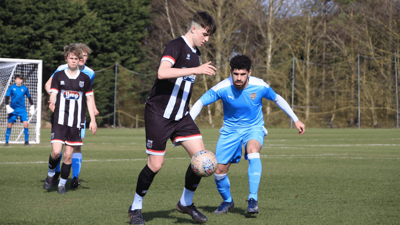 GTFC youth team in action