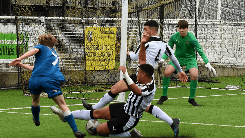 GTFC youth team in action