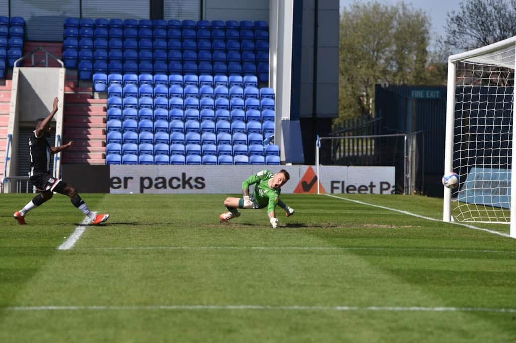 Grimsby Town against Oldham Athletic fc