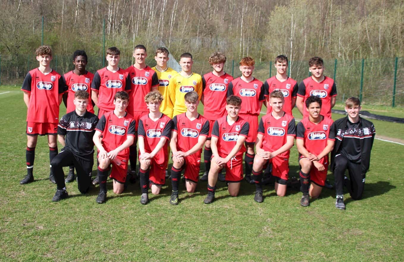 GTFC youth team in cup final