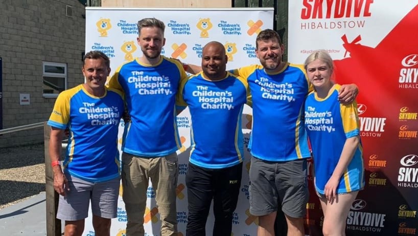 Paul hurst with charity