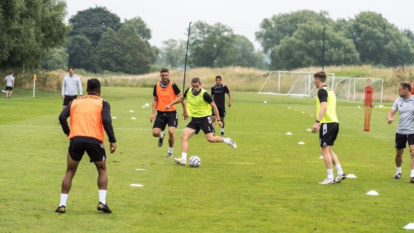 GTFC team in training