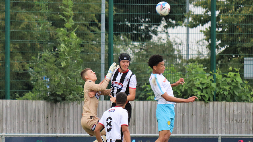 GTFC u18's in action