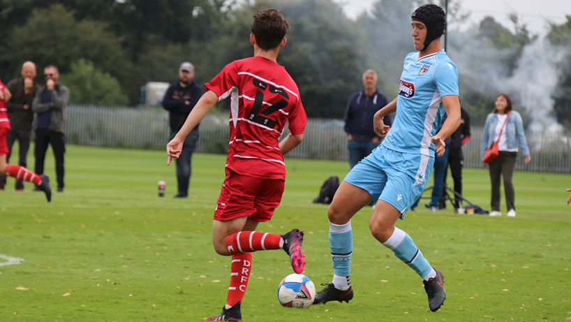 GTFC u18's in action