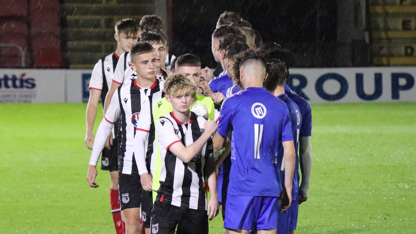 GTFC youth team in action