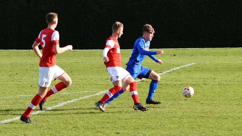 GTFC u18's in action