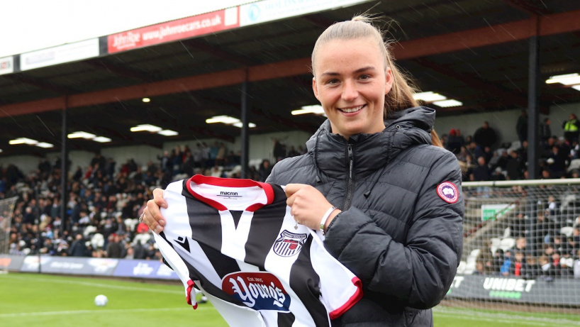 GTFC womens team sign pedersen