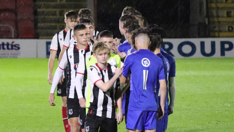 GTFC u18's in action