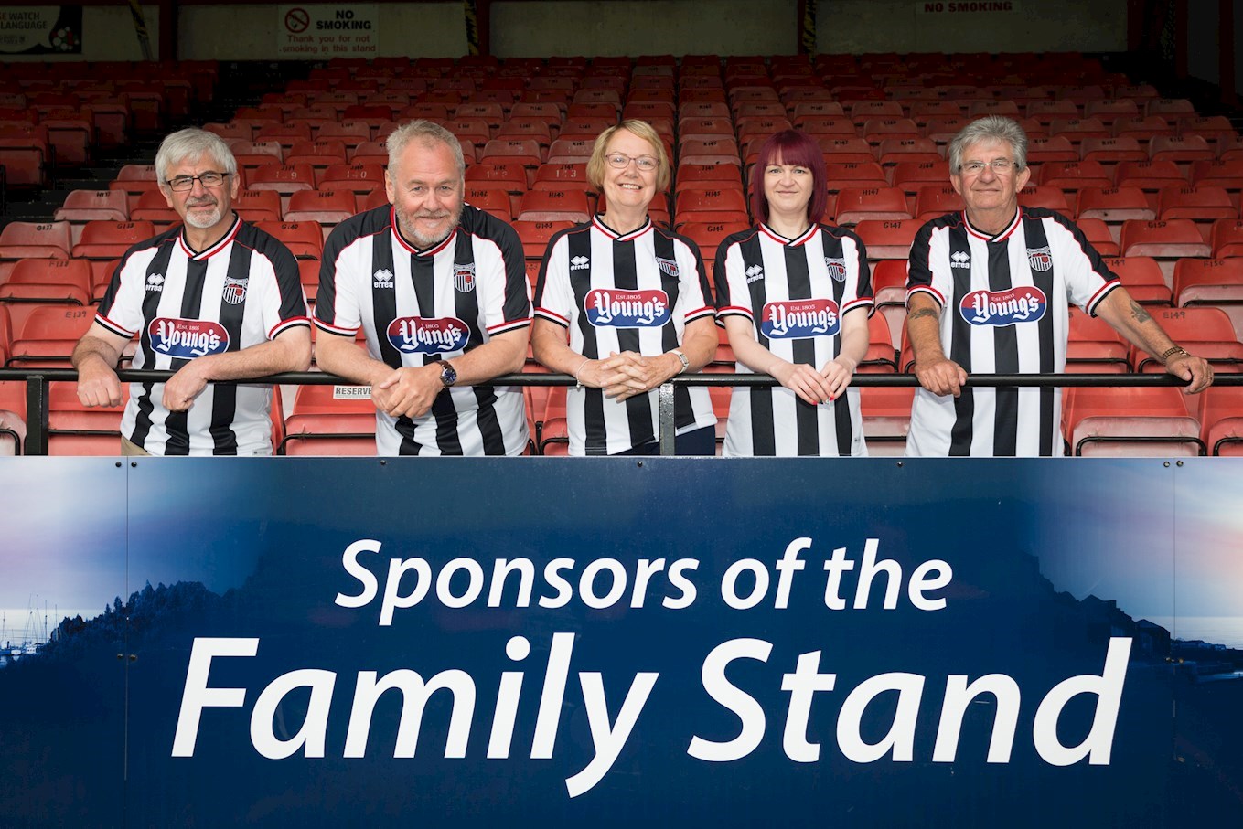 GTFC fans with new kit