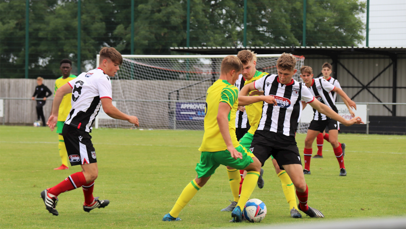 GTFC u18's in action