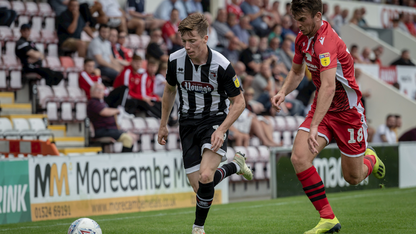 Harry clifton in action for GTFC