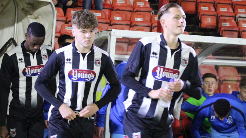 GTFC youth team in action