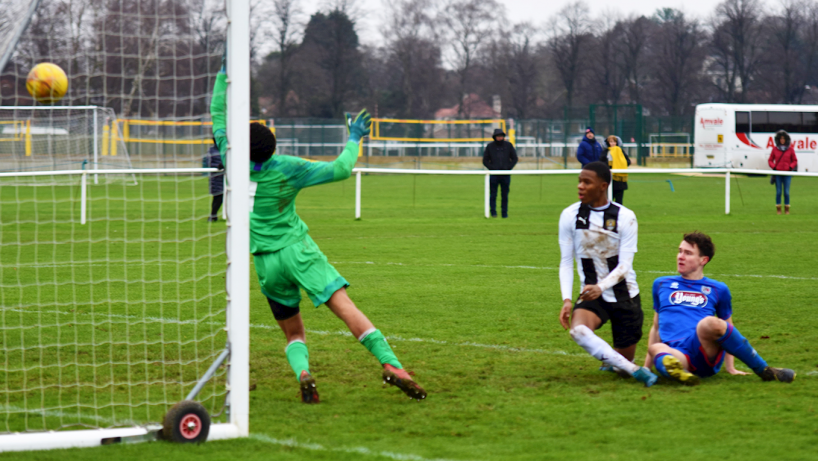 GTFC youth team in action