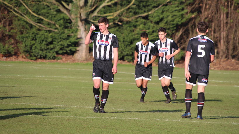 GTFC u18's in action