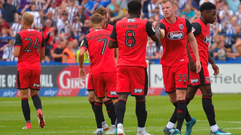 GTFC Celebrate a goal