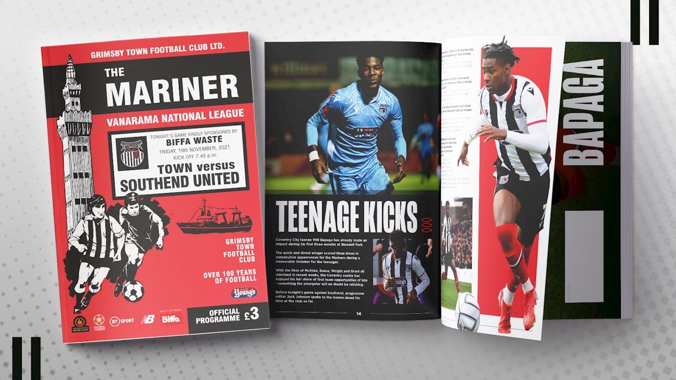 The Mariner matchday programme