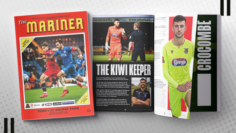Matchday Programme v Halifax