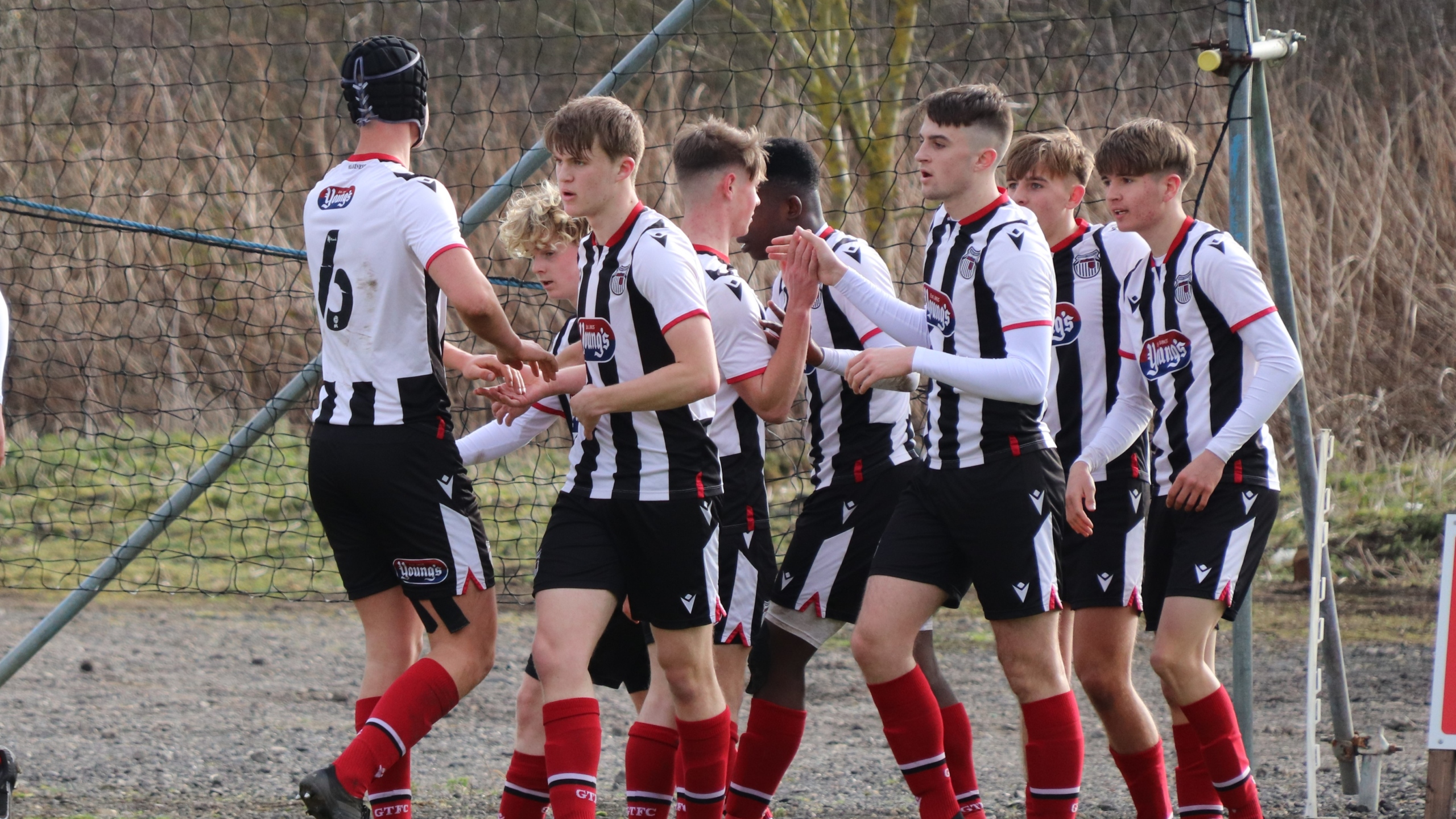 Grimsby Town FC Youth Team in Action