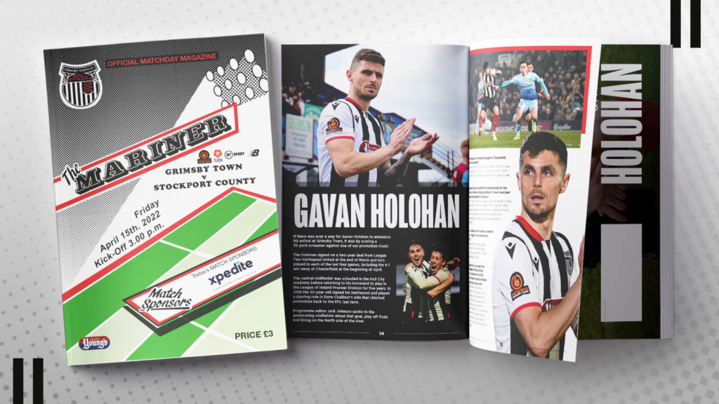 Stockport Programme Promotion Covers
