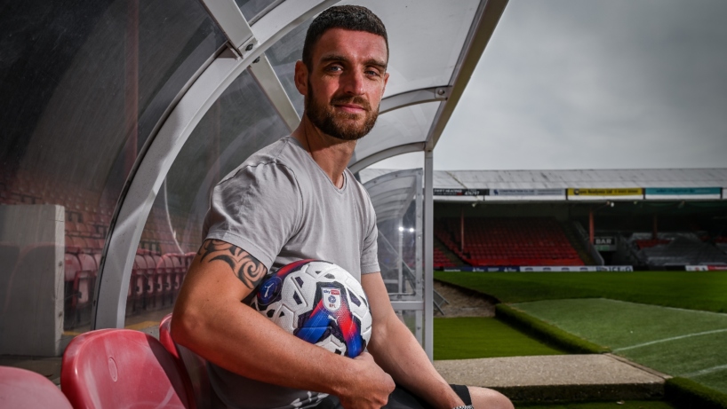 Luke Waterfall After Signing His New Contract