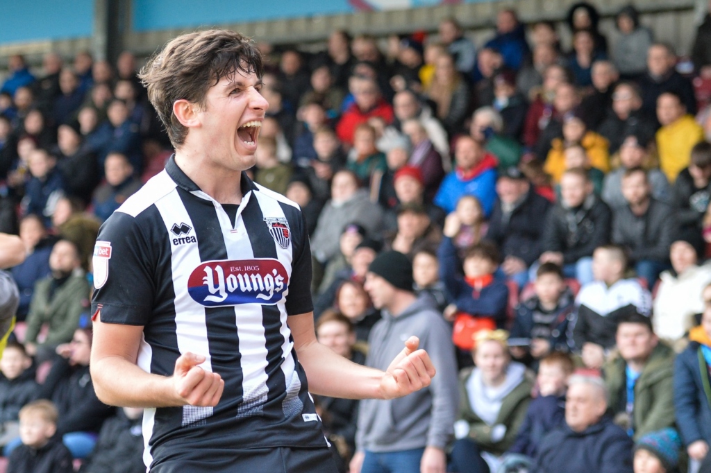 Anthony Driscoll-Glennon celebrating