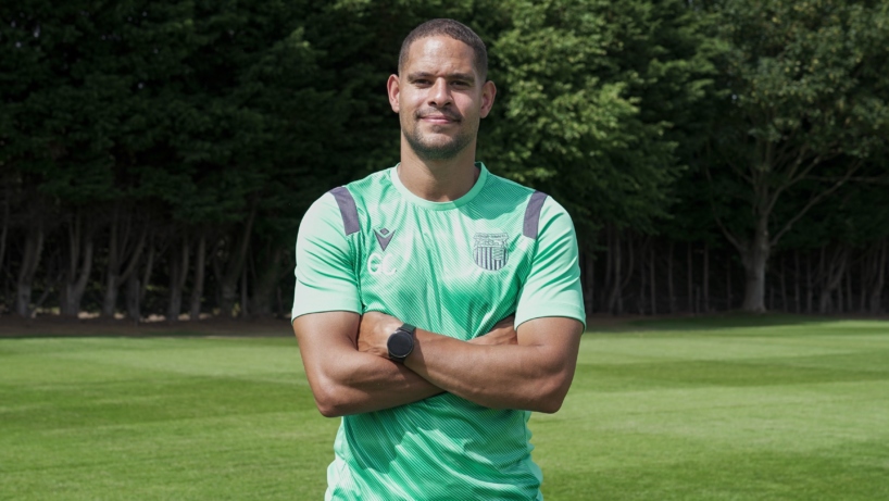 Giles Coke Poses In His New Management Kit