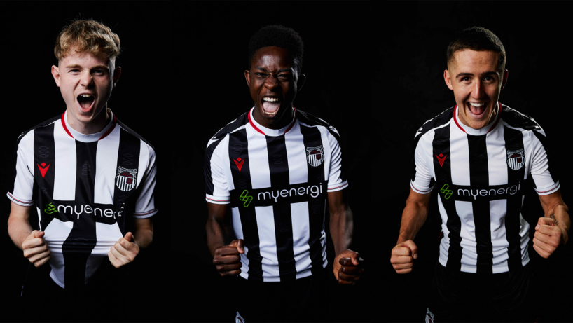 Harvey Tomlinson, Edwin Essel and Jaz Goundry Posing During Our Media Day