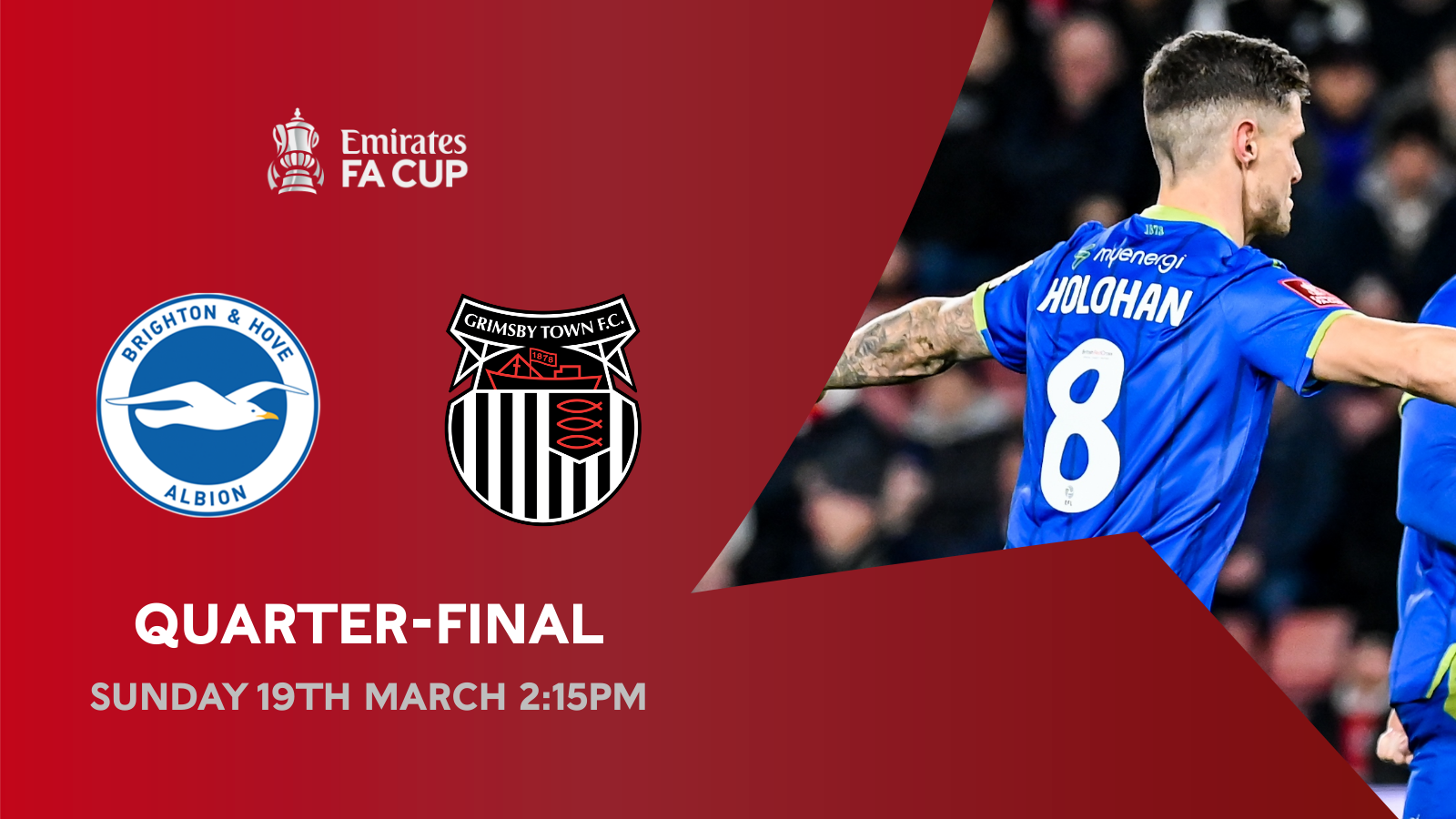 Date confirmed for FA Cup Quarter-Final