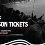 Half season tickets now available